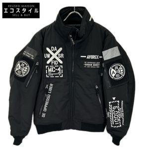 Avirex 6192176 Black AMC MA-1 MOD Flight Jacket M [Used]