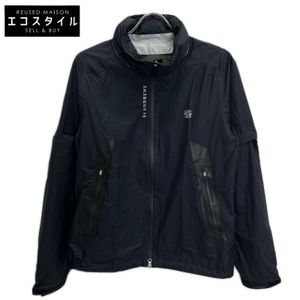 St. Andrews Black 042-1988301 Rainbow Blouson L [二手]