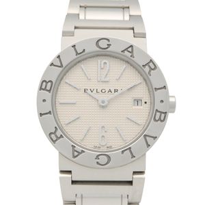 【สินค้ามือสอง】 บูลการี BVLGARI นาฬิกาข้อมือ Bvlgari Bvlgari BBL26S สีขาว สแตนเลสสตีล สำหรับสตรี สภาพ A