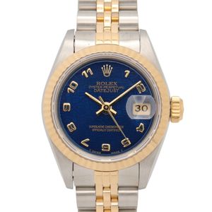 【二手】ROLEXDatejust R 字頭 69173 BL/Precon/AR K18（黃金）不鏽鋼 Datejust R 字頭女錶