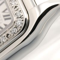 [중고] Cartier 손목시계(기타) 팬더 드 까르띠에 SM W4PN0016 실버 스테인리스 스틸 다이아몬드 팬더 드 까르띠에 SM 여성용