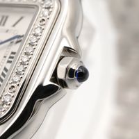 [중고] Cartier 손목시계(기타) 팬더 드 까르띠에 SM W4PN0016 실버 스테인리스 스틸 다이아몬드 팬더 드 까르띠에 SM 여성용
