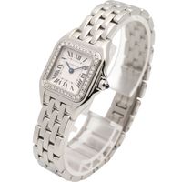 [중고] Cartier 손목시계(기타) 팬더 드 까르띠에 SM W4PN0016 실버 스테인리스 스틸 다이아몬드 팬더 드 까르띠에 SM 여성용