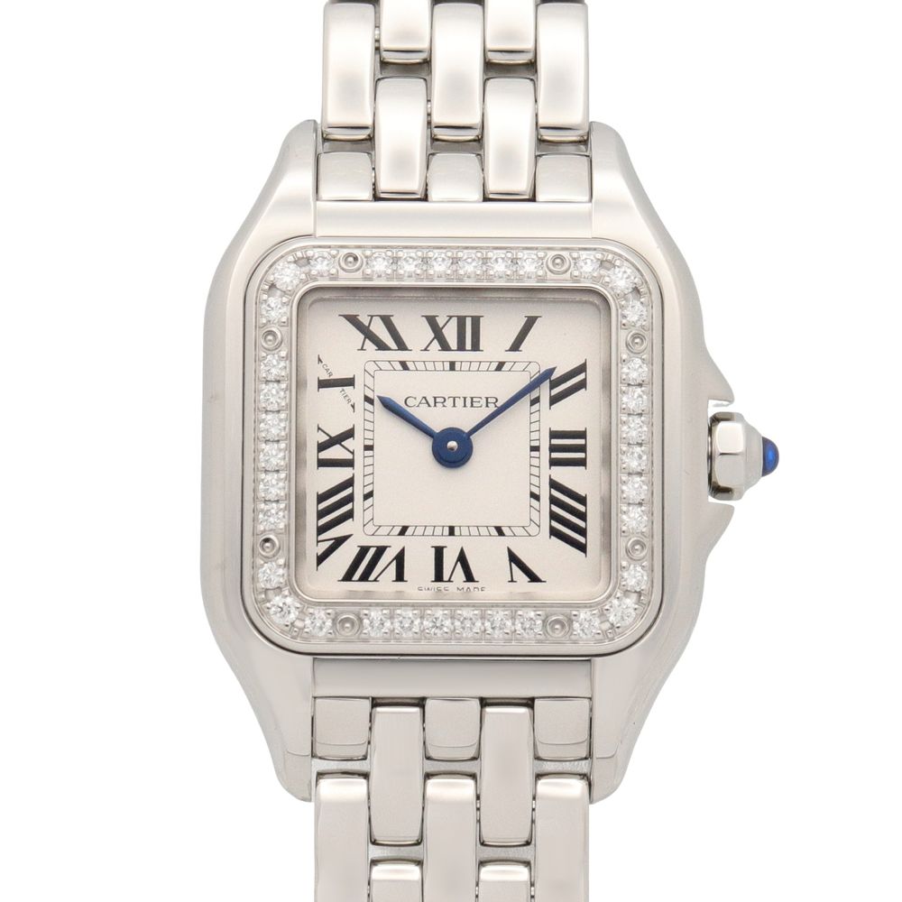 [중고] Cartier 손목시계(기타) 팬더 드 까르띠에 SM W4PN0016 실버 스테인리스 스틸 다이아몬드 팬더 드 까르띠에 SM 여성용