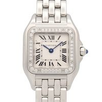 [중고] Cartier 손목시계(기타) 팬더 드 까르띠에 SM W4PN0016 실버 스테인리스 스틸 다이아몬드 팬더 드 까르띠에 SM 여성용