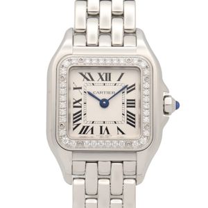 [중고] Cartier 손목시계(기타) 팬더 드 까르띠에 SM W4PN0016 실버 스테인리스 스틸 다이아몬드 팬더 드 까르띠에 SM 여성용