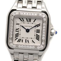 [중고] Cartier 손목시계(기타) 팬더 드 까르띠에 SM W4PN0016 실버 스테인리스 스틸 다이아몬드 팬더 드 까르띠에 SM 여성용