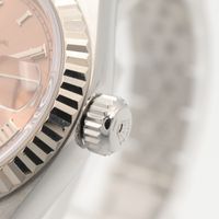 [중고] ROLEX 데이트저스트 P번 79174 PK/BA K18WG(화이트 골드) 스테인리스 스틸 데이트저스트 P번 여성용 Used A