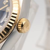 [중고] ROLEX 손목시계 데이트저스트 10P 다이아 랜덤 번호 179173G BL/NP K18(옐로우 골드) 스테인리스 스틸 데이트저스트 10P 다이아 랜덤 번호