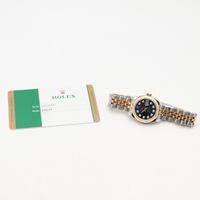 [중고] ROLEX 손목시계 데이트저스트 10P 다이아 랜덤 번호 179173G BL/NP K18(옐로우 골드) 스테인리스 스틸 데이트저스트 10P 다이아 랜덤 번호