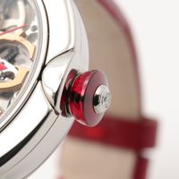 [중고] BVLGARI 손목시계 루체아 스켈레톤 LU33S 스켈레톤 스테인리스 스틸 루체아 스켈레톤 여성용 Used A