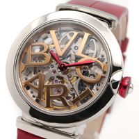 [중고] BVLGARI 손목시계 루체아 스켈레톤 LU33S 스켈레톤 스테인리스 스틸 루체아 스켈레톤 여성용 Used A