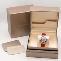 [중고] BVLGARI 손목시계 루체아 스켈레톤 LU33S 스켈레톤 스테인리스 스틸 루체아 스켈레톤 여성용 Used A
