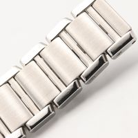 【중고】 Cartier CARTIER 손목시계 탱크 프랑세즈 SM 11P 다이아 WE110006 실버 스테인리스 스틸 다이아몬드 탱크 프랑세즈 SM 11P 다이아 여성용