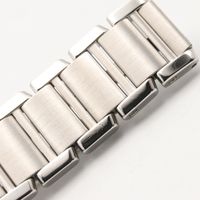 【중고】 Cartier CARTIER 손목시계 탱크 프랑세즈 SM 11P 다이아 WE110006 실버 스테인리스 스틸 다이아몬드 탱크 프랑세즈 SM 11P 다이아 여성용