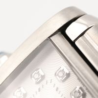 【중고】 Cartier CARTIER 손목시계 탱크 프랑세즈 SM 11P 다이아 WE110006 실버 스테인리스 스틸 다이아몬드 탱크 프랑세즈 SM 11P 다이아 여성용