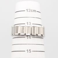 【중고】 Cartier CARTIER 손목시계 탱크 프랑세즈 SM 11P 다이아 WE110006 실버 스테인리스 스틸 다이아몬드 탱크 프랑세즈 SM 11P 다이아 여성용