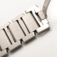 【중고】 Cartier CARTIER 손목시계 탱크 프랑세즈 SM 11P 다이아 WE110006 실버 스테인리스 스틸 다이아몬드 탱크 프랑세즈 SM 11P 다이아 여성용