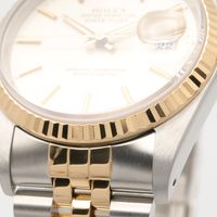 [중고] ROLEX 손목시계 데이트저스트 L번 16233 SIL/BA K18(옐로우 골드) 스테인리스 스틸 데이트저스트 L번 남성용 Used A