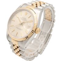 [중고] ROLEX 손목시계 데이트저스트 L번 16233 SIL/BA K18(옐로우 골드) 스테인리스 스틸 데이트저스트 L번 남성용 Used A