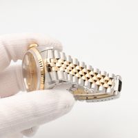 [중고] ROLEX 손목시계 데이트저스트 10P 다이아 N번 16233G CH/QP K18(옐로우 골드) 스테인리스 스틸 데이트저스트 10P 다이아 N번 남성용