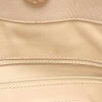 【중고】 Chanel 샤넬 토트백 마틀라세 아이보리 캐비어 스킨(그레인드 카프) 코코 마크 마틀라세 체인 토트 여성용 Used B