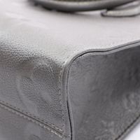 【중고】 LOUIS VUITTON 손가방 온더고 PM 2WAY M12886 건메탈 레더 온더고 PM 여성용 Used A