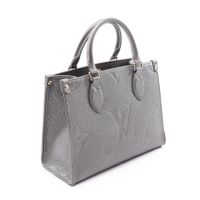 【중고】 LOUIS VUITTON 손가방 온더고 PM 2WAY M12886 건메탈 레더 온더고 PM 여성용 Used A