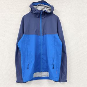 MAMMUT full-zip hoodie, blue, size L, used.