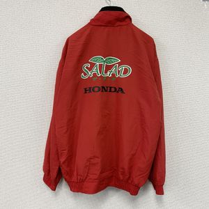 HONDA SALAD Nylon Jacket Blouson, Faded RED, Vintage Clothing