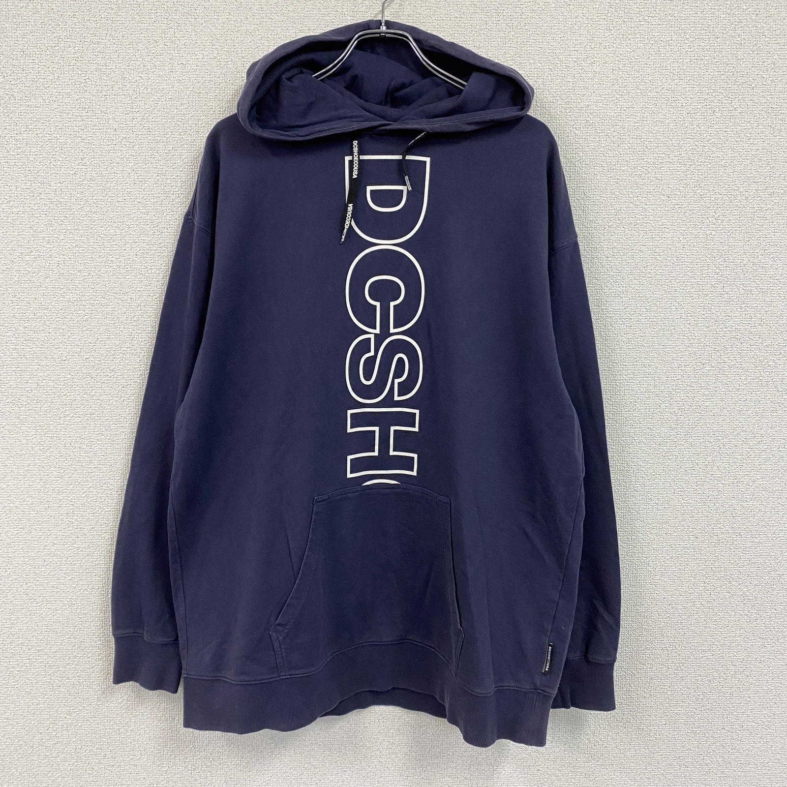 DC Shoes 衛衣/連帽衫，海軍藍，L碼，古著