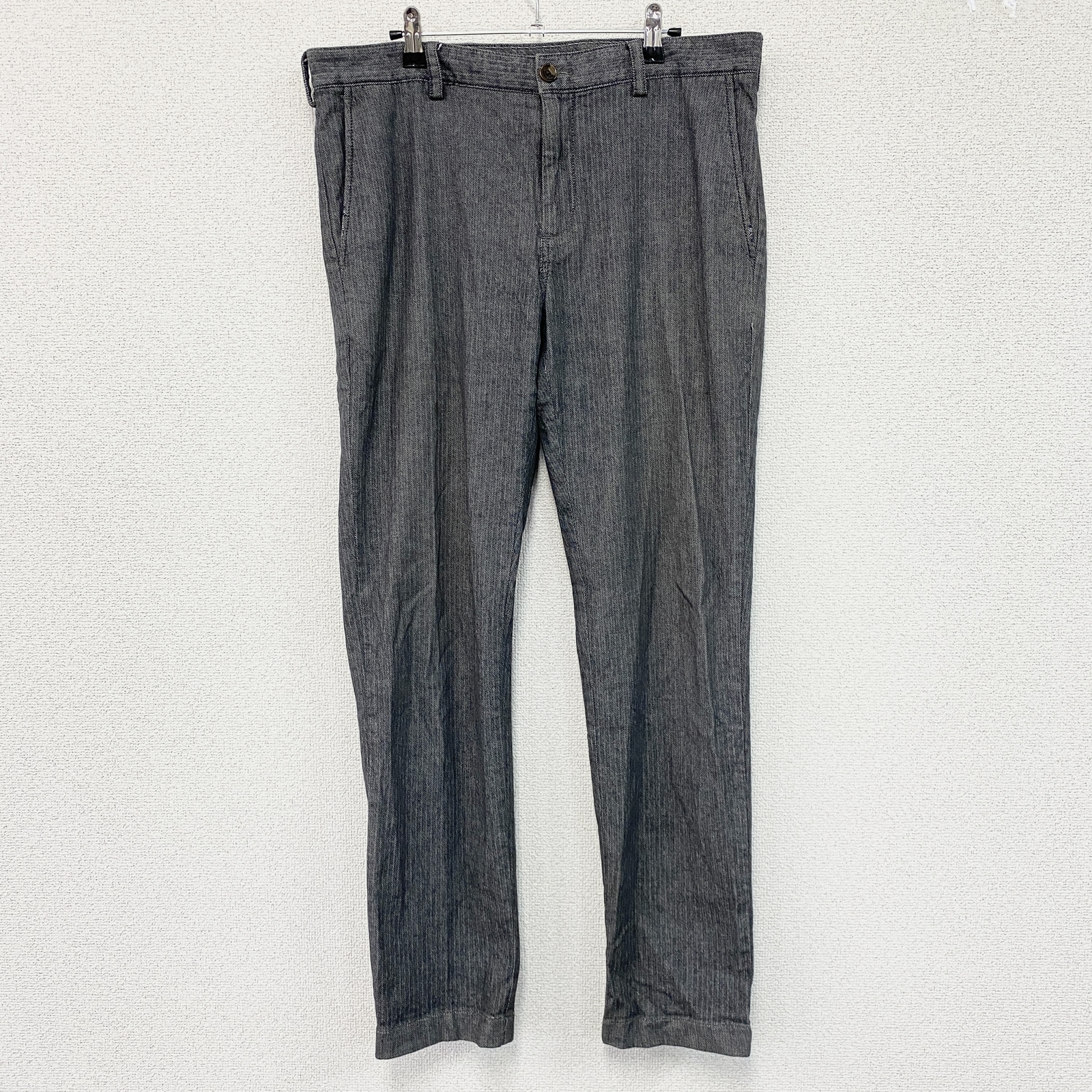 Brooks Brothers 休閒褲，灰色，W34 碼，古著。