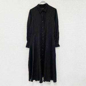 BANANA REPUBLIC long dress, black, size M, used.