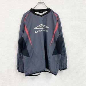 UMBRO nylon pullover, gray, size M, used.