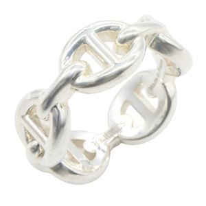 [Used] Hermes HERMES Ring Chaine d'Ancre Enchainee PM Ring Sterling Silver 925 Chaine d'Ancre Enchainee PM Ring Women's Used A