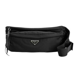 【中古】プラダPRADA ボディバッグ ボディバッグ 1BL011 テスート ブラック
