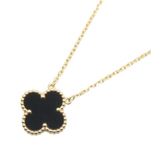 【二手】梵克雅寶 (Van Cleef & Arpels) 復古 Alhambra 縓瑪瑙項鍊 VCARA45800 頸圍 37/41.5cm K18（黃金）復古 Alhambra 縵瑪瑙項鍊