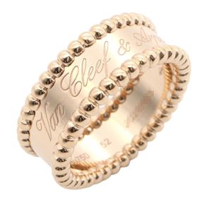 【二手】梵克雅寶 Perlee Signature 系列戒指 VCARN32452 K18PG（玫瑰金）女士 Perlee Signature 系列戒指