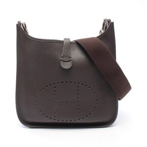 【中古】 エルメス HERMES ショルダーバッグ エヴリン 1 アン PM エベンヌ エベンヌ その他 エヴリン1PM エベンヌ レディース Used B