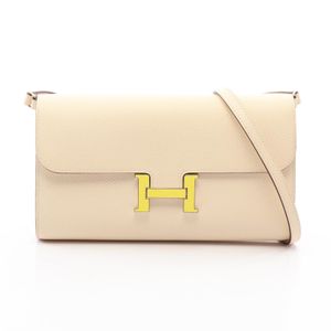 【中古】 エルメス HERMES ショルダーバッグ コンスタンス ロング トゥーゴー ナタ ライム ナタ/ライム その他 コンスタンス ロング トゥーゴー ナタ/ライム