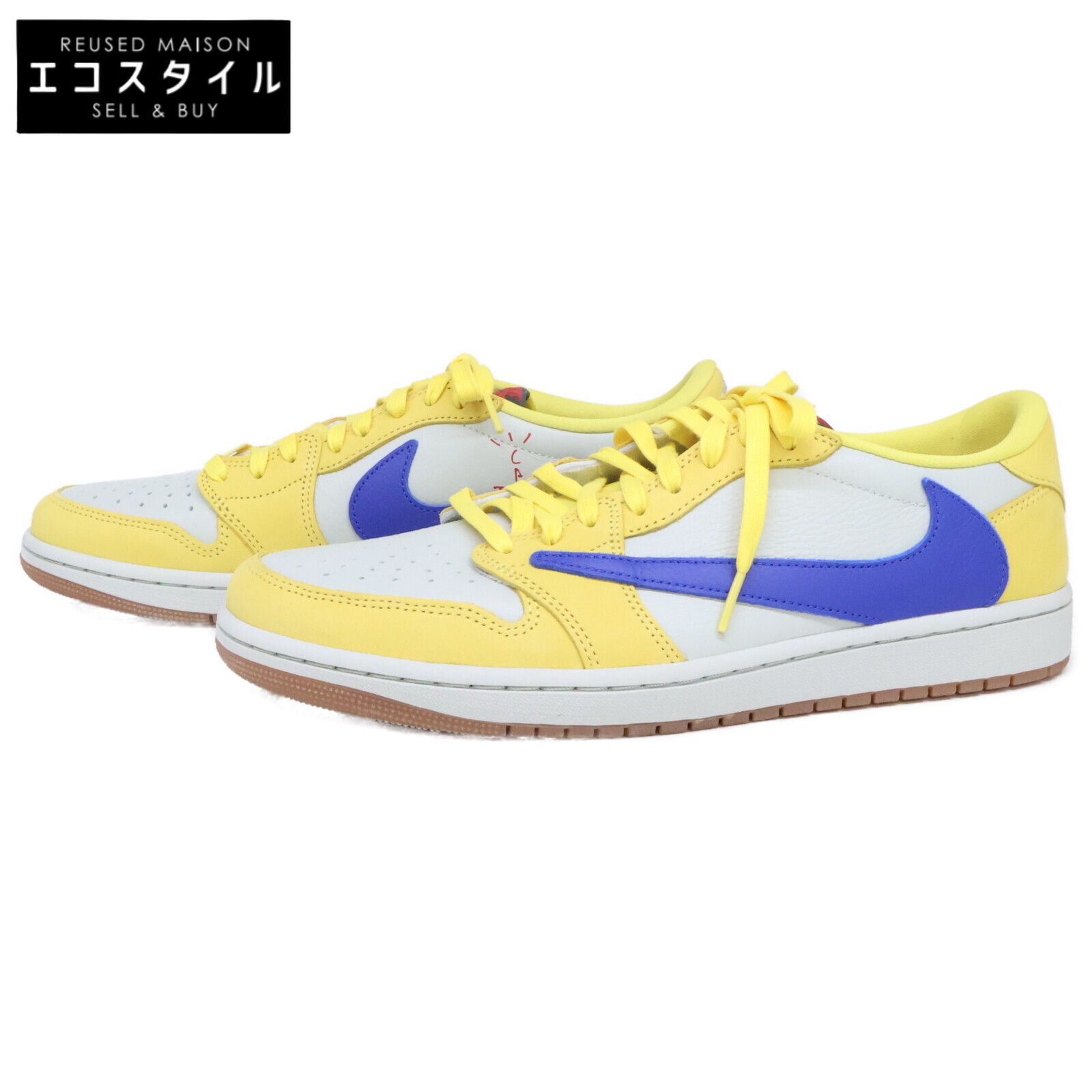 Nike x Travis Scott [全新] DZ4137-700 女款 AIR JORDAN 1 LOW OG SP 運動鞋 29 號 [二手]