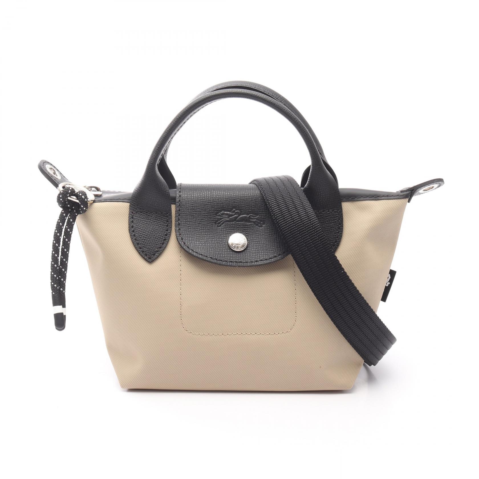 【二手】Longchamp Le Pliage Energy XS 2WAY 手袋 L1500HSR299 帆布皮革雙肩包 女士款（全新）