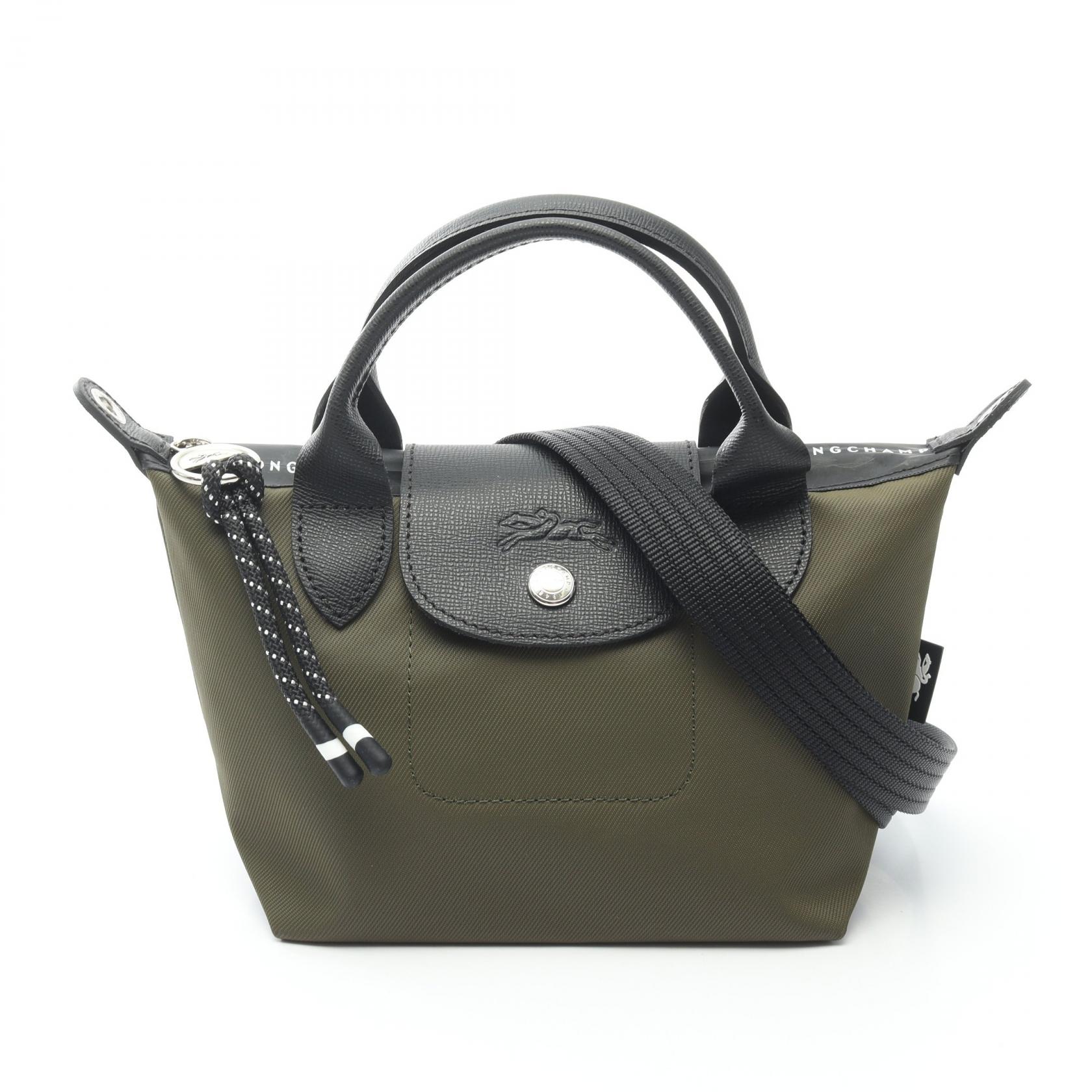 【二手】Longchamp Le Pliage Energy XS 2WAY 手袋 L1500HSR892 帆布皮革雙肩包 女士款（全新）