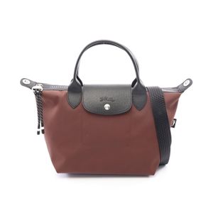【二手】Longchamp Le Pliage Energy STOP兩用托特包 L1512HSR742 帆布皮革兩用單肩包 女士（全新）