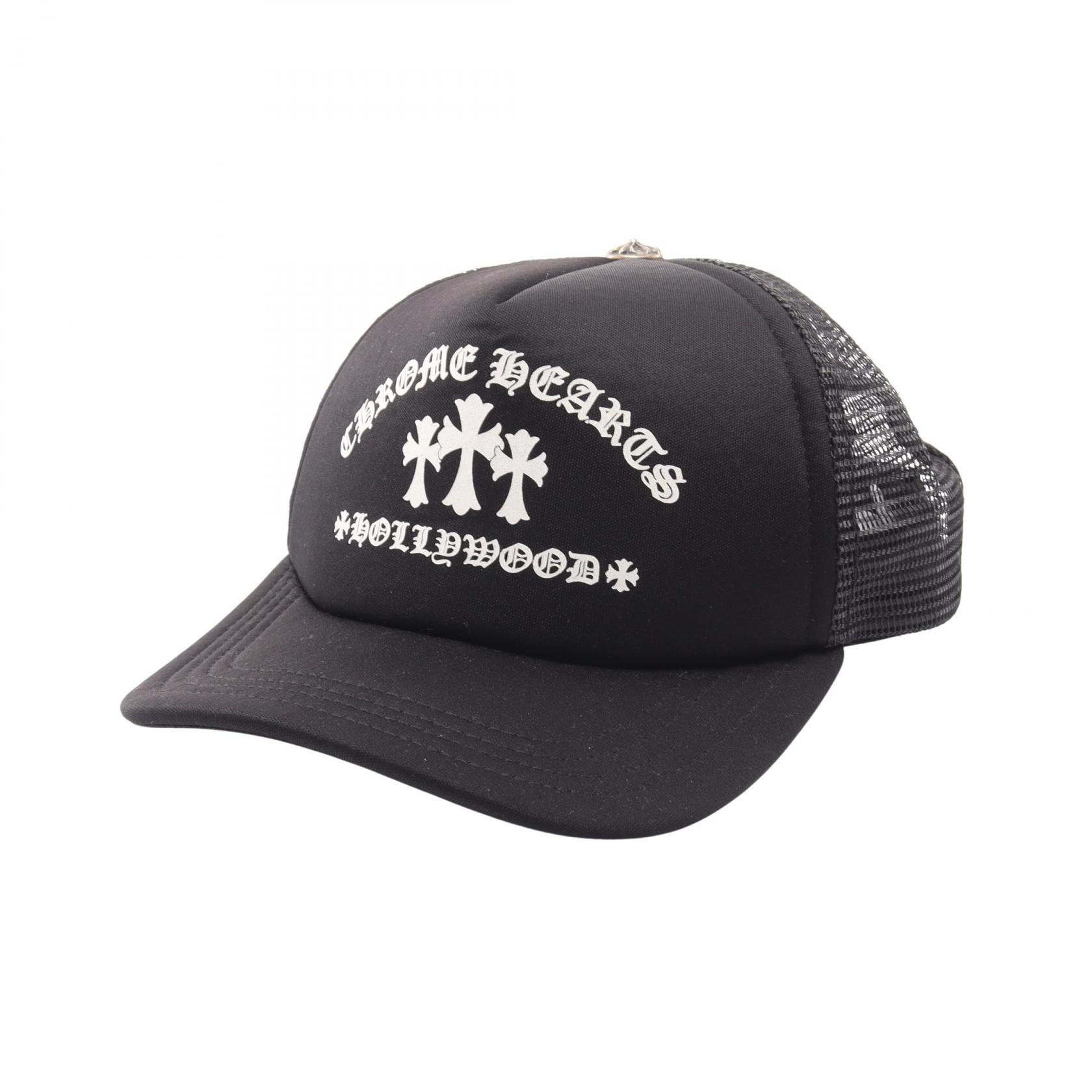 【二手】Chrome Hearts CHROME HEARTS 帽子 3 墓地十字架網眼卡車帽 其他帽子 男士二手 A