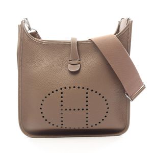 【中古】 エルメス HERMES ショルダーバッグ エヴリン 3 トロワ PM エトゥープ 056277CK エトゥープ その他 エヴリン3PM エトゥープ レディース Used A