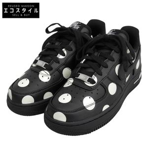 Nike Air Force 1 '07 Low-Cut Sneakers, Women's, Black, Size 23.5cm, IR8647 001, US Size 6.5 (Used) - Like New Condition