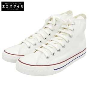 全新未使用 Converse COACH CANVAS HI 帆布鞋，男款，白色，鞋幫高度 26 厘米，Addict 1CL784，美國尺碼 7.5 [二手]