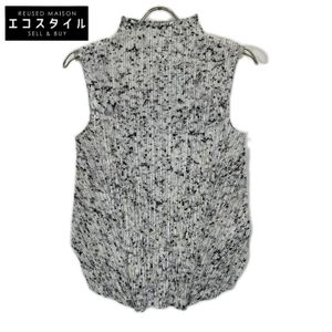 PLEATS PLEASE ISSEY MIYAKE PP71-JK202 화이트 마블 슬리브리스 컷소 3 [중고]