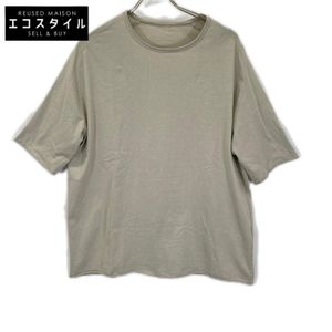 Marty & Sons MT6103-0806 26SS 灰色/漂白 MOKUY 短袖法式縫線 T 卹 SUVIN 針織 T 卹 2 碼 [二手]
